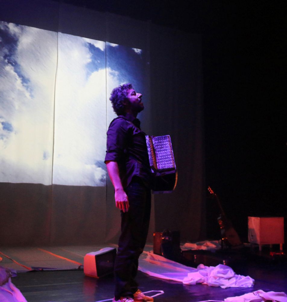 Levantei-me do chão